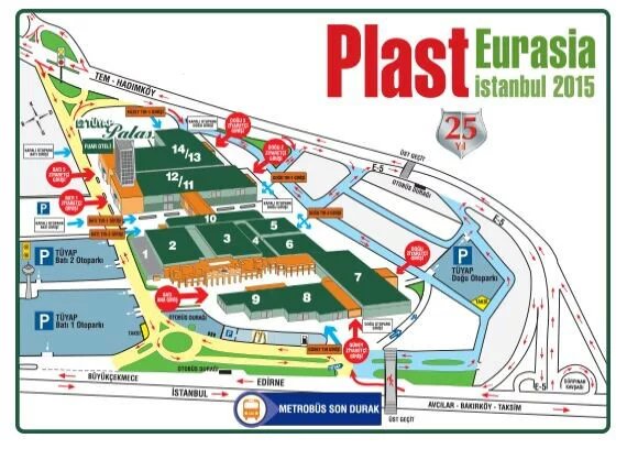 Plast Eurasia 2015-قم بزيارتنا على 10A07